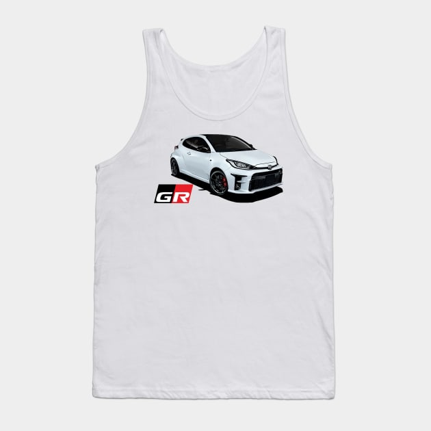 Toyota GR Yaris Tank Top by Woreth